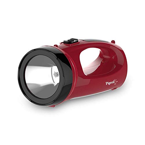 Pigeon by Stovekraft Rigel LED Emergency Rechargeable Lamp with 900 mAH and 4 Hours Backup (Red)