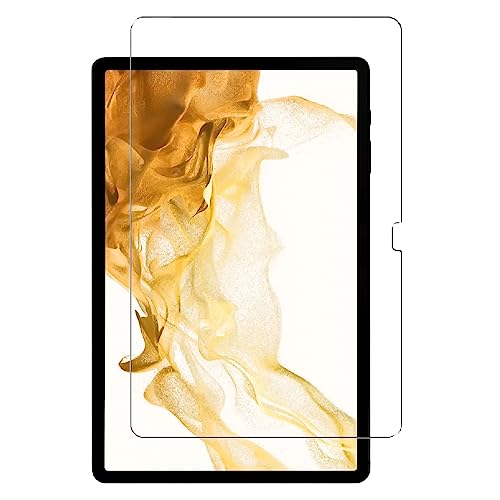 Image of Tempered Glass for Samsung Galaxy Tab S9 FE Plus / S9 Plus / S10 Plus / S8 Plus / S7 FE 12.4 inch Screen Protector Guard for Samsung S9 FE+ / S10+ / S9+ / S8+ /S7+ / S7 FE Tablet - Pack of 1