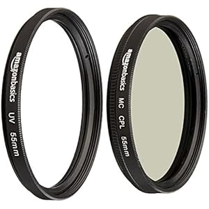Amazon Basics UV & Polarisationsfilter - 55mm