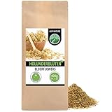 Alpi Nature Holunderblütentee 400g, Holunderblüten getrocknet, Holunderblüten Tee, Kräutertee