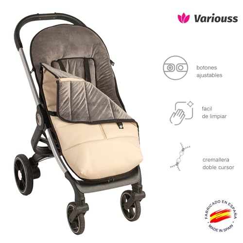 Variante de variouss Saco Polar Universal Polipiel Beige 98x50 cm