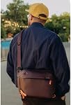 Peak Design Everyday Sling 6L, Eclipse, Padded Adjustable Shoulder Strap for Crossbody or Waist Carry, FlexFold Dividers, Ideal for Carrying Cameras or Everyday Essentials, Sling Bag for Men and Women