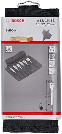 Bosch Profesional 6-częściowy zestaw wierteł płaskich Self Cut Speed 13; 16; 19; 20; 22; 25 mm