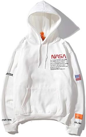 NASA Fleece Hoodie for Men and Women (M)