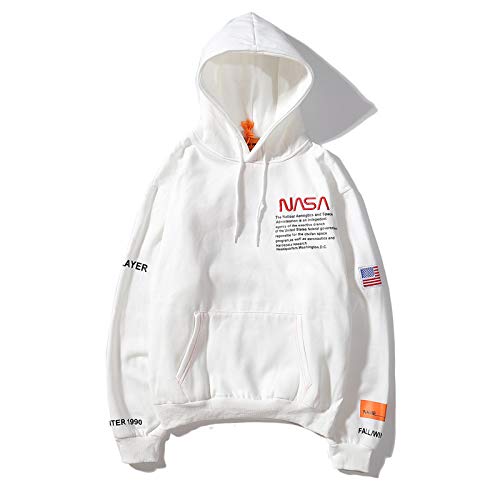 NASA Fleece Hoodie for Men and Women (M)