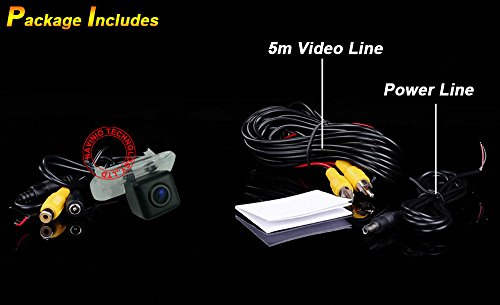 HD Color CCD Waterproof Vehicle Car Rear View Backup Camera - Image 4