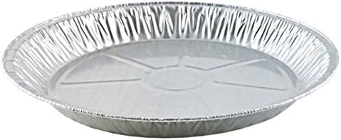 Handi-Foil 12" Aluminum Foil Pie Pan Extra-Deep Disposable Tin Plates (Pack of 12)