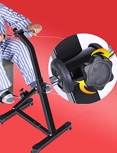 Ejercitador de pedales plegable para piernas y brazos miniatura 5