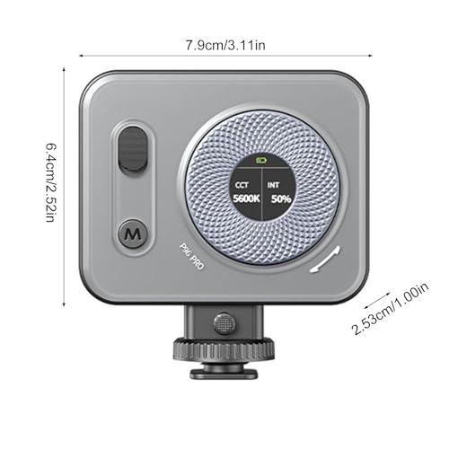 Lumière LED compacte à intensité variable pour création web