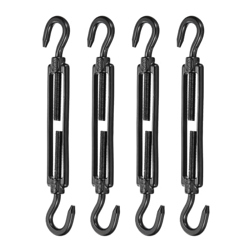 Tendeurs réglables M6 en acier inoxydable 304 noir haute résistance