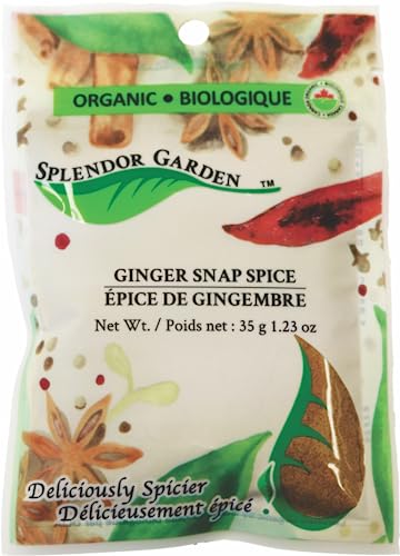 Splendor Garden Organic Ginger Snap Spice - 35 g