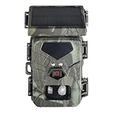Gettimore Solar Wildkamera 20MP Trail Kamera 940nm IR LEDs Nachtsicht Bewegungsaktivierte Jagdkamera...
