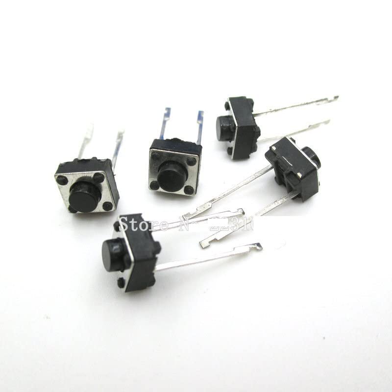 Interrupteur à clé 6x6x5mm FFOCCO pour remplacer les boutons défectueux de vos appareils