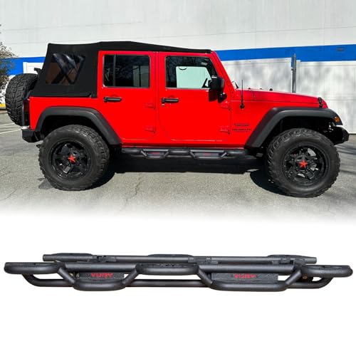 Estribos laterales para Jeep Wrangler JK 2007-2017 miniatura 1