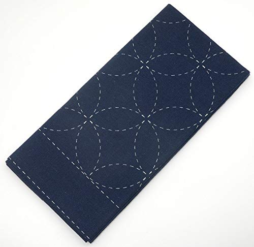 Image of DARUMA Sashiko Sampler Original Cloth Navy Color (Seven-Treasures)