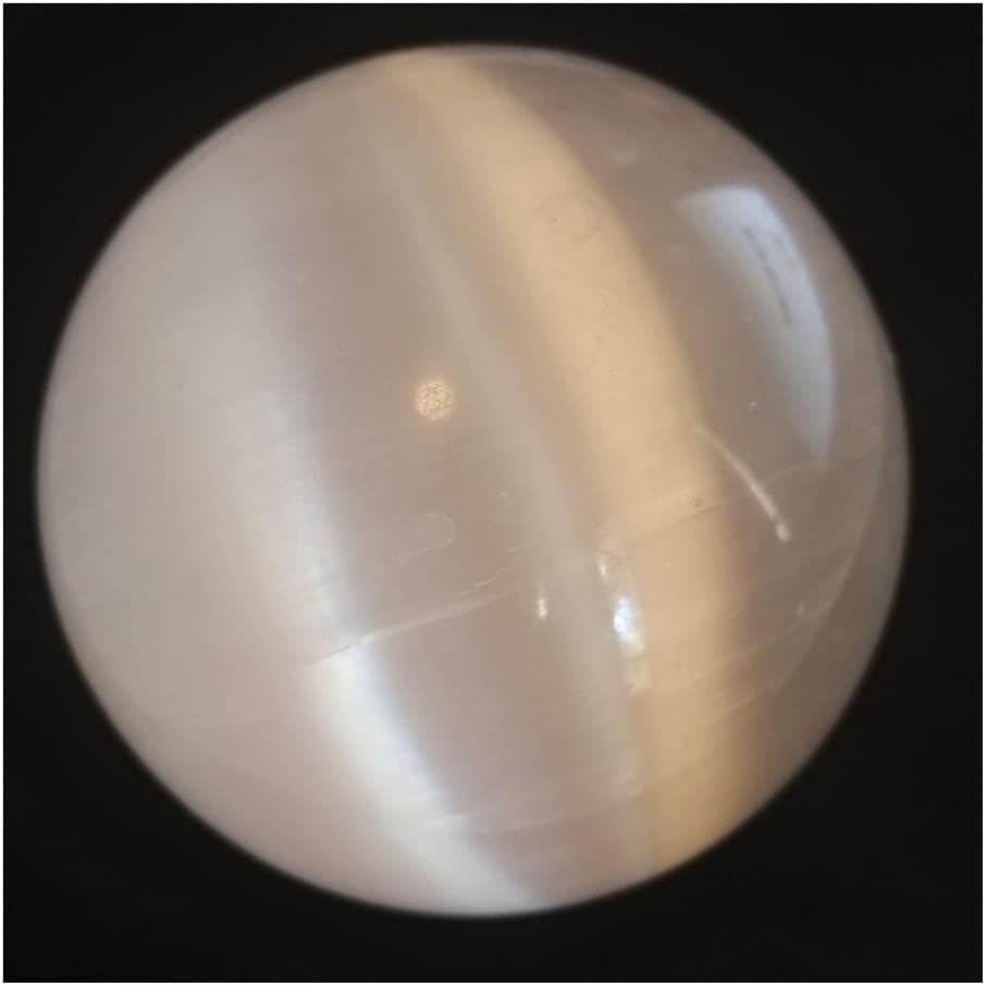 確認 天然水晶の原石 55-80 ミリメートル天然水晶セレナイトボールレイキ家