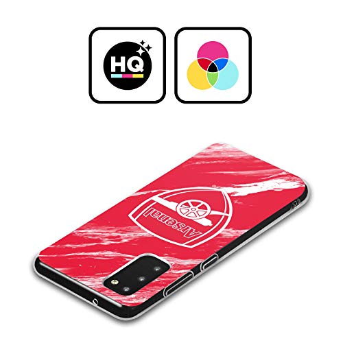 Funda de gel suave Arsenal FC Mármol Rojo para móvil Samsung Galaxy A13 2022 2