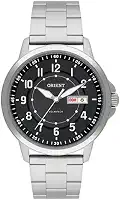Relógio Orient Solartech MBSS1508 P2SX, Relógio Masculino, Preto, Aço Inoxidável, com Mostrador Analógico, Data e Dia da Semana