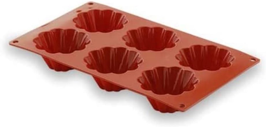 LACOR Briochette 6 Moulds, us:one Size, Brown
