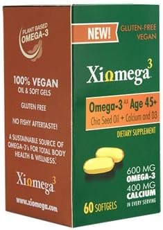 Xiomega3 Omega3 - Chia Oil - Age 45+ - 60 softgels