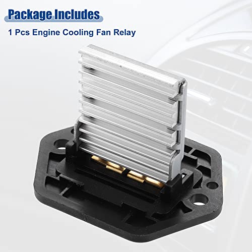 Image of ACROPIX HVAC Blower Motor Resistor Replacement Fit for Kia Sportage - Pack of 1 Silver Tone Black