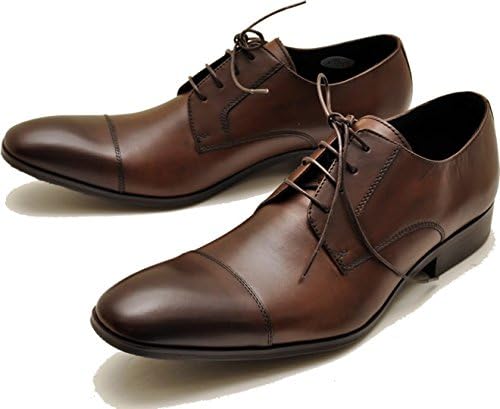 Amazon Whoop De Doo フープディドゥ 本革 レースアップシューズ ストレートチップ ドレスシューズ 外羽根 ノーブランド品 ビジネスシューズ