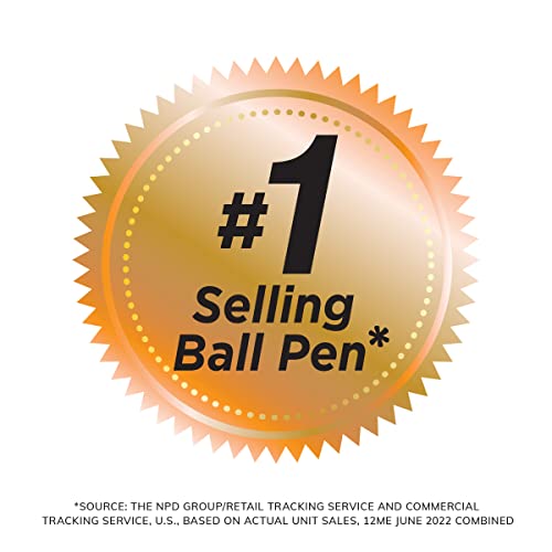 Bic GSM144AZ BLK Round Stic Xtra Life Ballpoint Ink Pens thumb #6