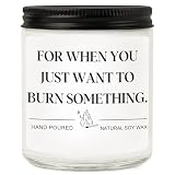 RIZOOCE Stress Relief Gifts for Women Men - Funny Relaxation Gifts, Calming Lavender Scented Candle for Friend, Coworker, Boss, Mom, Best Birthday Christmas & Retirement Present