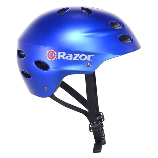 Razor V-17 Child Multi-Sport Helmet, Satin Blue