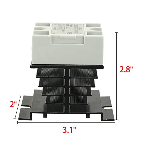 SSR-40 AA 40A AC 80-250V a AC 24-380V Relè a