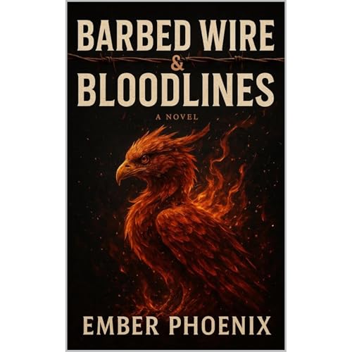 Barbed Wire & Bloodlines Audiolibro Por Ember Phoenix arte de portada