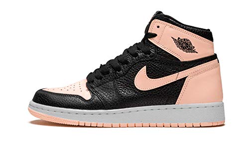 Jordan Air 1 Retro High OG GS (Black/Crimson Tint-White, 6Y)