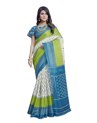 Image of Yashika Women's Sarees Women's Combo Art Silk Printed Saree With Unstitched Blouse Piece |saree for Women | saree combo | New Sari | Saree Pack Of 3
