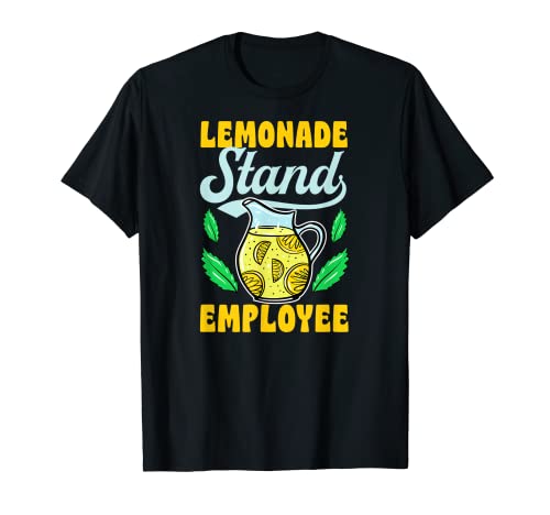 Lemonade Stand Empleado a juego Limonada Pequeña Empresa Camiseta