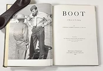Hardcover Boot: A Marine in the Making [Unknown] Book