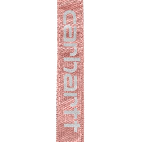Carhartt Field Hundeleine, strapazierfähiges 600-Denier-Gewebe mit verstellbaren D-Ring-Metallbeschlägen, Rosentönung, Größe L