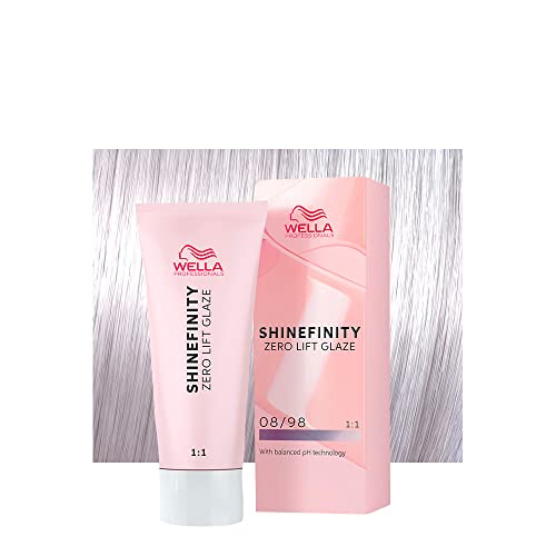 Wella Shinefinity Silver Pearl 08/98 Hellblond Cendrè Pearl, 60 ml, demipermanente Haarfarbe
