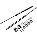 KUNSYOUKIM Lift Supports for Honda Civic 10th (FC/FK) 2016-2020 Front Bonnet Hood Modify Carbon Fiber Gas Charged Shock Dampers Spring Struts Bar (2 PCS) (Normal Black)