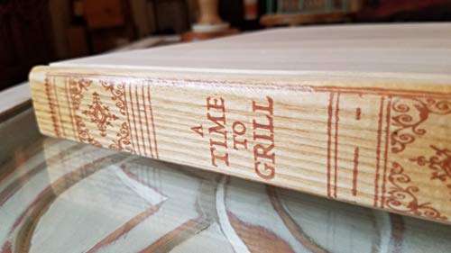 A Time to Grill book shaped cutting board : Home ...
