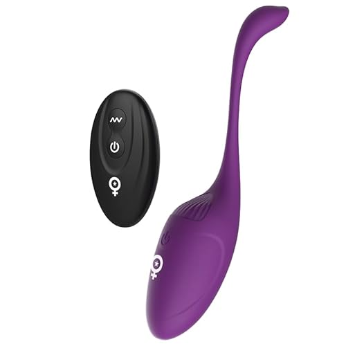 Vibrador Mujer Juguete Erótico con Mando a Distancia – Huevo Vibrador de Clítoris y Punto G - Mini Bala Consolador Silencioso 10 Modos - Recargable USB, para Parejas Discreto y Femenino.