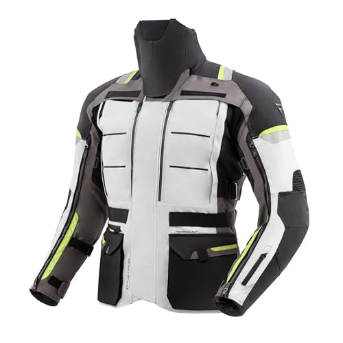 Veste de moto homme Rebelhorn Cubby V textile toutes saisons