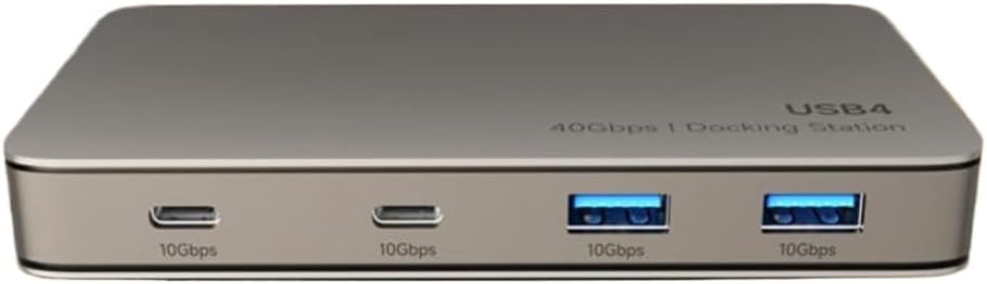 Docking Station USB4 Hub USB C Triple Display Thunderbolt 4 5 40Gbps 8K