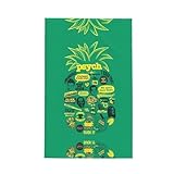 Design intelligent : avec des coutures à quatre côtés et une boucle de suspension de 5 cm au milieu du côté long, ils sont faciles à utiliser et à ranger.