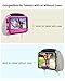 WONNIE Tablet Holder for Car, Upgraded iPad Holder for Car Mount Headrest, iPad Mount Back Seat for Kids with Anti-Slip Strap, Silicone Holding Net/Fits All 7-12.9'' Tablets