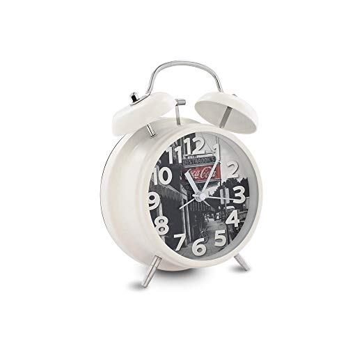 Metronic 477530 - Sveglia Vintage West Street Coca-Cola, Multicolore