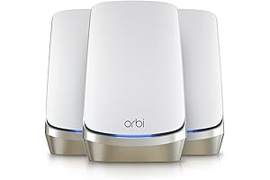 Orbi Quad-Band WiFi 6E Mesh System (RBKE963): Ultimate Home WiFi Extension