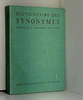 Paperback Dictionnaire des synonymes [French] Book