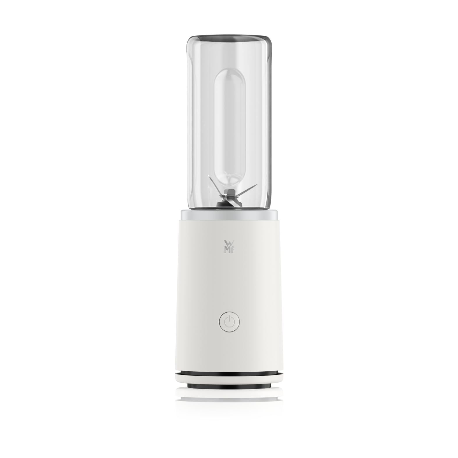 WMF Mix & Go Touch - sea shell, Smoothie Maker, Personal Blender, Einhandbedienung, 500 W Leistung, Standmixer, auslaufsichere To-Go Flasche, 0416770001