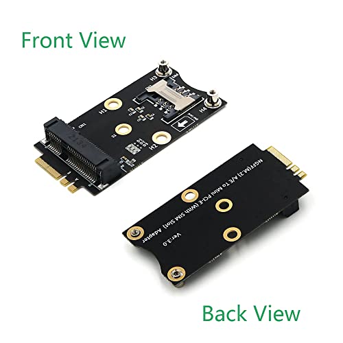 Mini Pci-E To M.2(Ngff) Key A/E Adapter With Sim Card Slot #TOP5