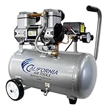 4710W Quiet, Lightweight and Portable 4.7 Gallon, 1.0 Hp Air Compressor with wheels